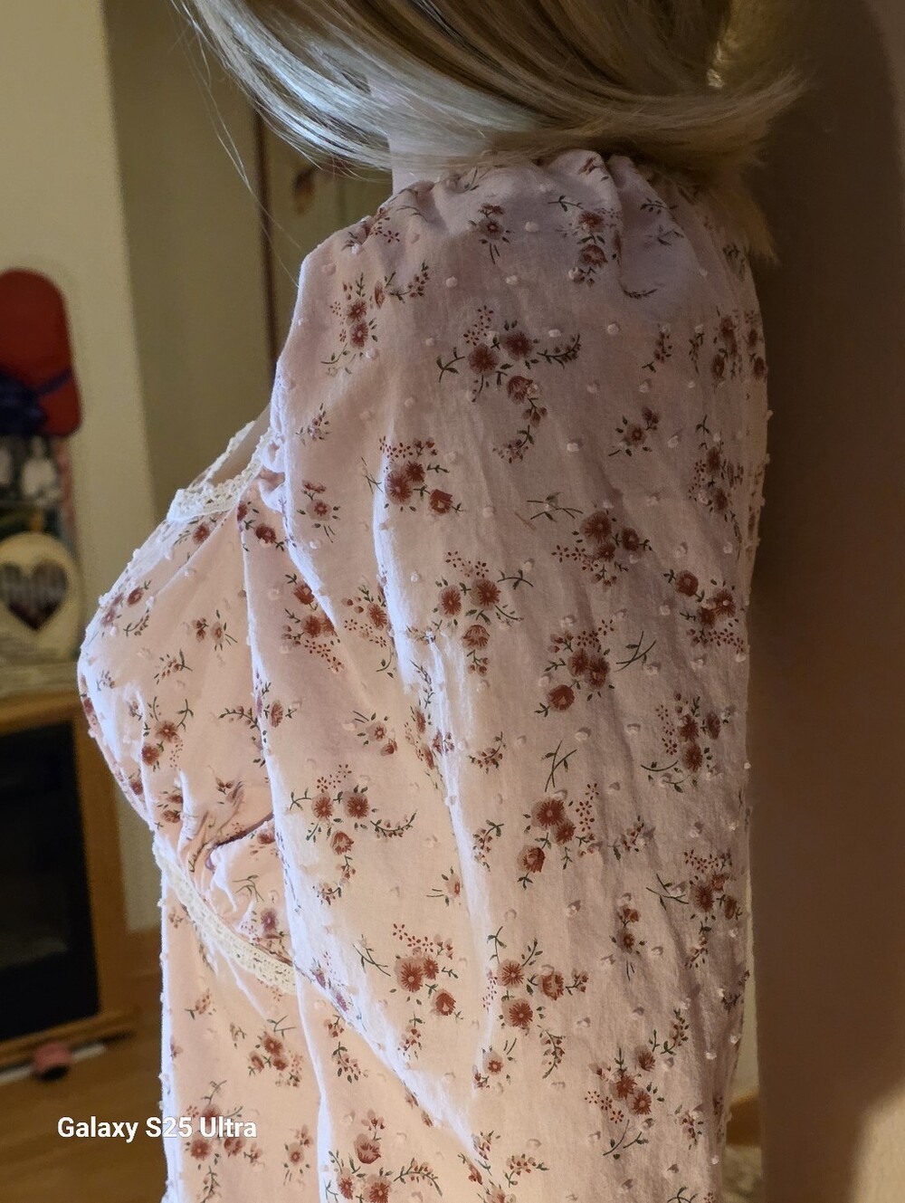 🌸 Lulus Lasting Bliss Pink Floral Ruffled Mini Dress M 🌸 - Picture 12 of 17